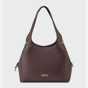 NINE WEST Eamon Triple Compartment Large Shoulder Bag